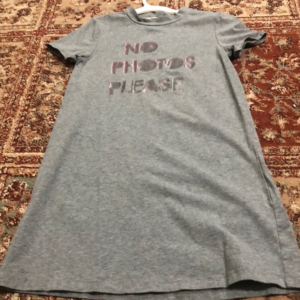 Grey brand new dress